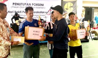 Rusa Band Hibur Penutupan Porseni Rutan Jakarta Pusat