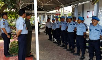 Petugas & WBP Lapas Narkotika Sungguminasa Silaturahmi dengan Dandim 1409/Gowa