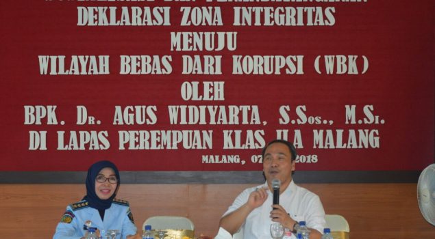 Kedatangan Ombudsman Jatim Bekali LPP Malang Menuju WBK