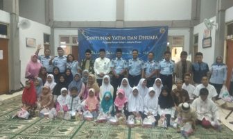 Rutan Jakarta Pusat Santuni Yatim Piatu