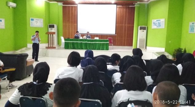 Kalapas Kendari Bawakan Materi Bela Negara pada Latsar CPNS