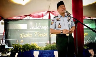 Senangnya WBP Rutan Jakpus Buka Puasa Bersama Keluarga