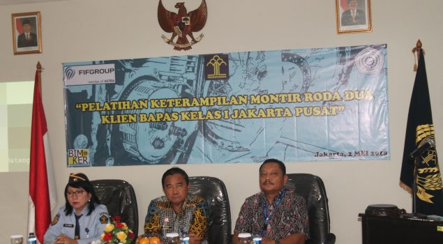 Bapas Jakarta Pusat Gelar Pelatihan Keterampilan Montir Roda Dua