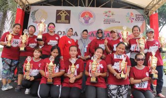 WBP Lapas Perempuan Tangerang Olahraga Bersama Kemenpora