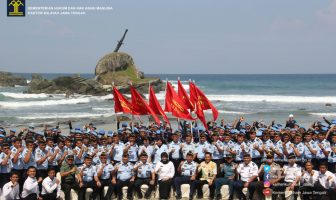 Jajaran Bapas Pati Hadiri Pengukuhan Satgas Kamtib Kanwil Jateng