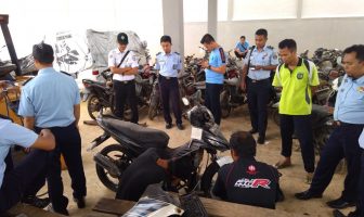 Rupbasan Pangkalpinang Gandeng BLK Provinsi Babel Untuk Melatih Petugas Perawatan Kendaraan