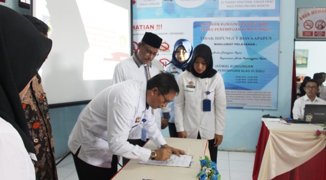 KemenkumHAM Aceh Resmikan Klinik Layanan Hukum di Lapas Perempuan Aceh