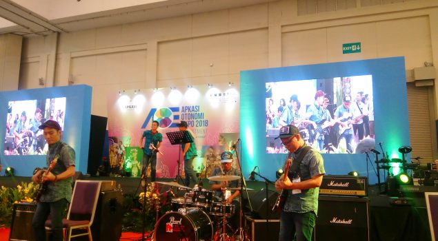 Band Lapas Narkotika Klas IIA Jakarta Pukau Pengunjung AOE 2018