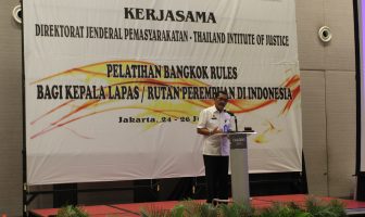 Thailand Institute of Justice Berikan Pelatihan Kalapas dan Karutan Perempuan se-Indonesia