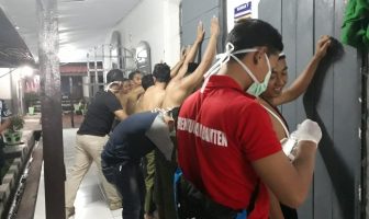 Satgas Kamtib Rutan Rangkasbitung Sidak Kamar WBP