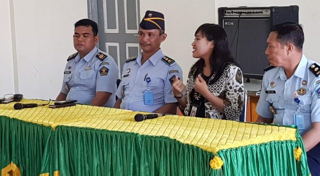 Peserta Latsar Sulsel Kunjungi Lapas Narkotika Sungguminasa