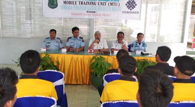 16 WBP Lapas Sekayu Belajar Mekanik Sepeda Motor