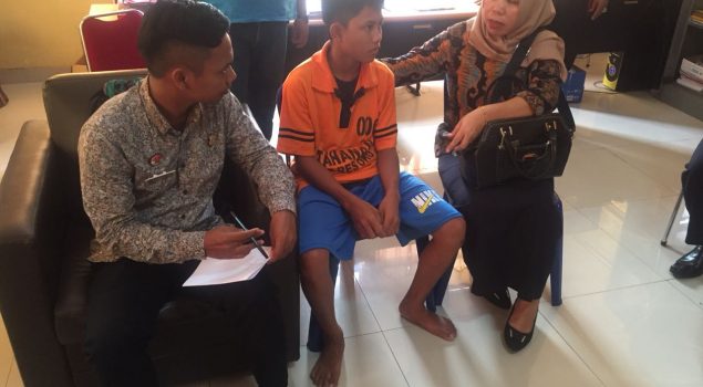 PK Bapas Lahat Dampingi ABH Kasus Pembunuhan