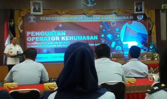 Kontributor Rupbasan Bandung Ikuti Penguatan Operator Kehumasan