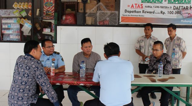 Pengelolaan Kantin Lapas Pekanbaru Dipelajari Rutan Palembang