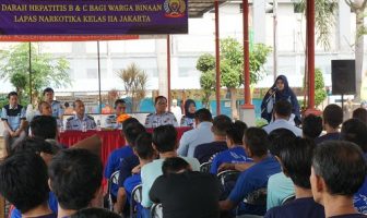 Perdana di Jakarta, LPN Jakarta Gelar Pemeriksaan Hepatitis Bagi WBP