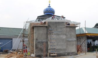 Pembangunan Musala Al-Ikhlas Lapas Pekanbaru Segera Rampung