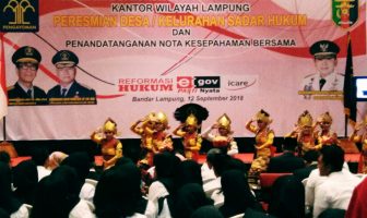 WBP LPP Lampung Tampil dalam Acara Penandatanganan MoU