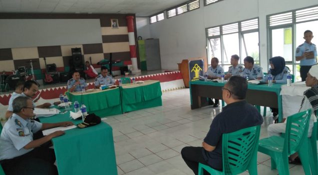 Petugas Bapas Lampung Hadiri Sidang TPP di Lapas Lampung