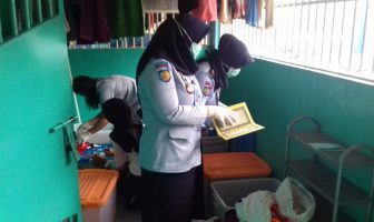 Usai Razia, LPP Lampung Lakukan Tes Urin WBP