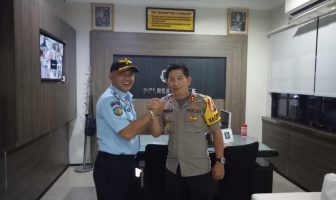 Sambangi Kapolres Banjar, Ka. LPKA Martapura Eratkan Koordinasi
