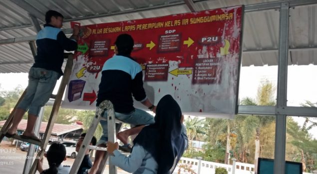 Tingkatkan Pelayanan, LPP Sungguminasa Maksimalkan Informasi Kunjungan