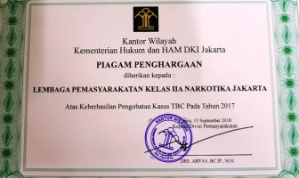 LPN Jakarta Raih Penghargaan Keberhasilan Pengobatan TB