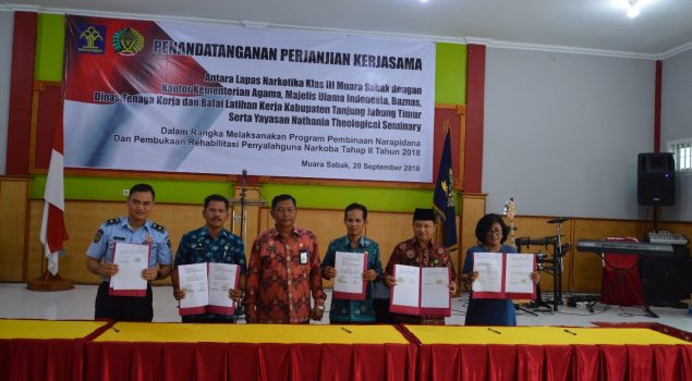 Tingkatkan Pembinaan WBP, LPN Muara Sabak Gandeng 5 Instansi