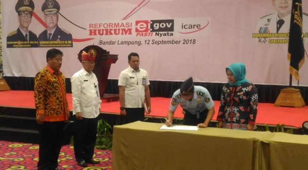 Kerja Sama Layanan Kesehatan, Lapas Gunung Sugih Gandeng Disdukcapil Lampung Tengah