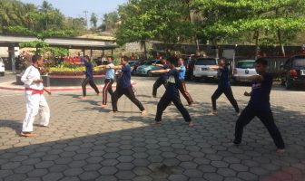 CPNS Rutan Bantul Asah Kemampuan Tarung Drajat