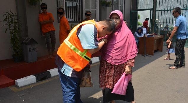 Kunjungan Tanpa Sekat, WBP LPN Jakarta Sumringah