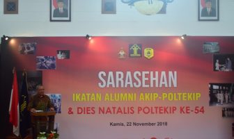 Pengukuhan IKA AKIP-POLTEKIP Salurkan Aspirasi & Pengabdian Alumni