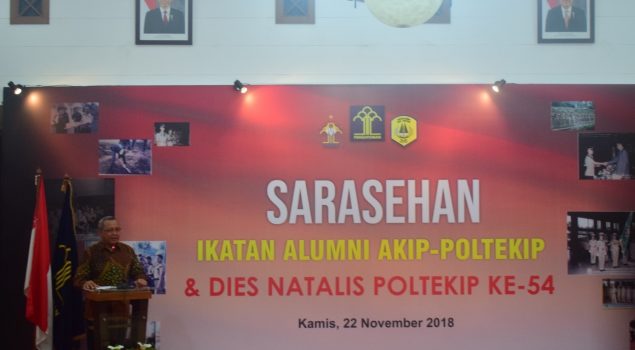 Pengukuhan IKA AKIP-POLTEKIP Salurkan Aspirasi & Pengabdian Alumni