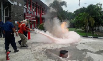 Rupbasan Bandung Kembali Gelar Pelatihan Penanggulangan Kebakaran