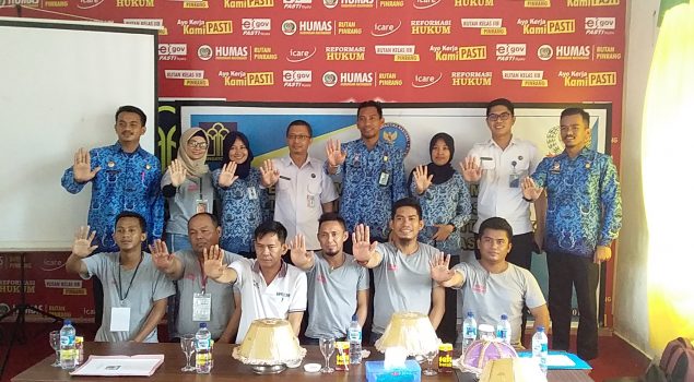 Rutan Pinrang Gelar Bimtek Layanan Rehabilitasi Sosial