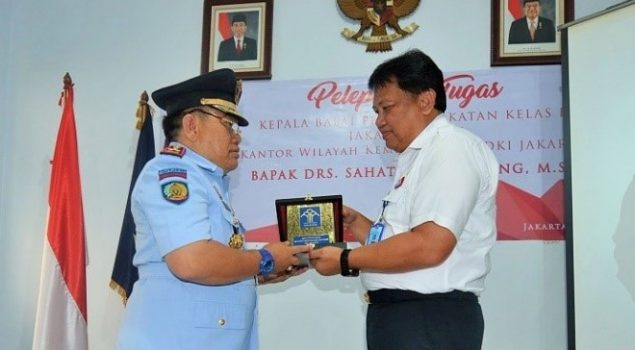 Pelepasan Kepala Bapas Kelas I Jakarta Barat