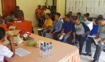 Perwakilan Lapas Piru Hadiri Rapat Pleno KPU Kab. Seram Bagian Barat