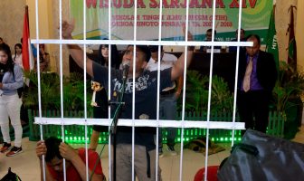 Teater Ruang Rutan Pinrang Meriahkan Wisuda STIP Cokroaminoto