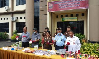 Karutan Rantau Hadiri Pemusnahan Barang Sitaan