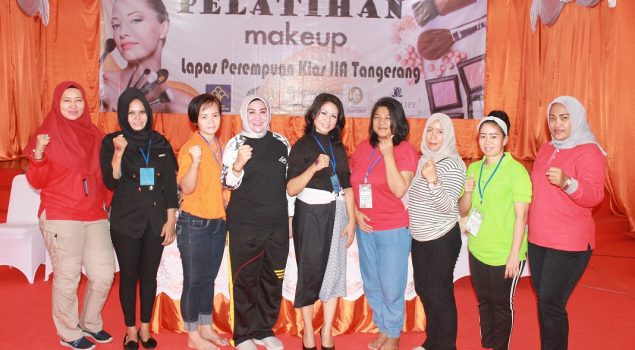 20 WBP LPP Tangerang Belajar Make Up Artist