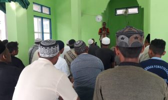 Usai Sidak Cabrutan Namlea, Satgas Kamtib Maluku Sampaikan Tausyiah