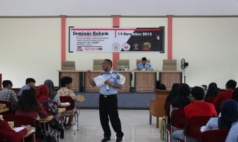 Bapas Pontianak-BEM FH Universitas Tanjungpura Gelar Seminar SPPA