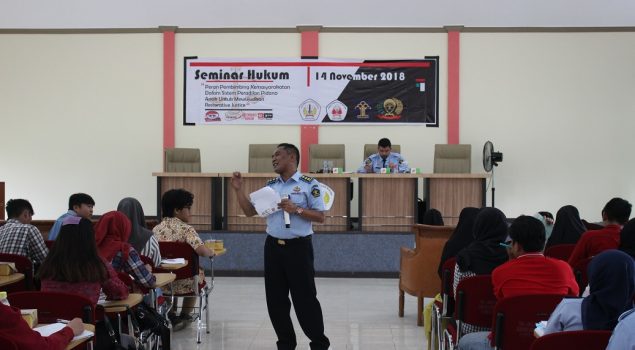 Bapas Pontianak-BEM FH Universitas Tanjungpura Gelar Seminar SPPA