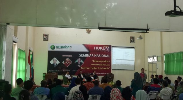 Petugas Bapas Pati Hadiri Seminar Nasional di Universitas Wahid Hasyim Semarang