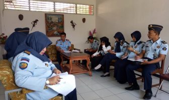 Karutan Bantul Sosialisasikan Permenkumham tentang Perlakuan WBP Lansia