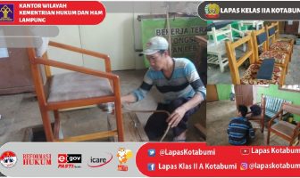 Geliat Industri Mebel Lapas Kotabumi Siap Terima Investor