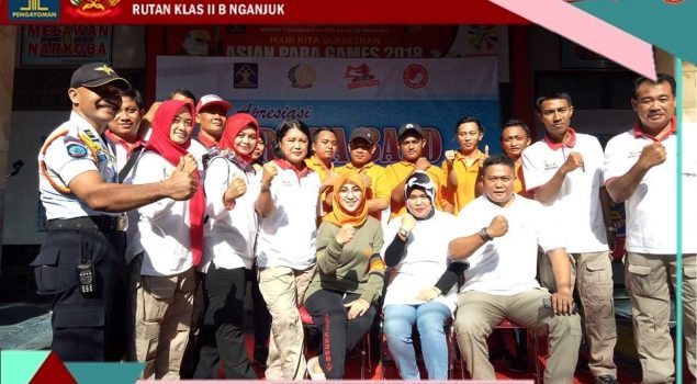 Rutan Nganjuk Turut Serta Dalam Car Free Day