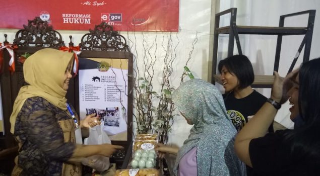 Tampilkan Kreativitas Klien, Bapas Yogyakarta Dirikan Stan di Sekaten Yogyakarta
