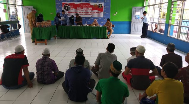 WBP Rutan Rantau Jalani Skrinning AIDS