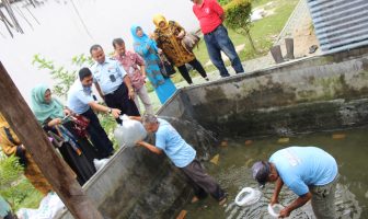 Lapas Pekanbaru Dapat 5.000 Bibit Iken Lele